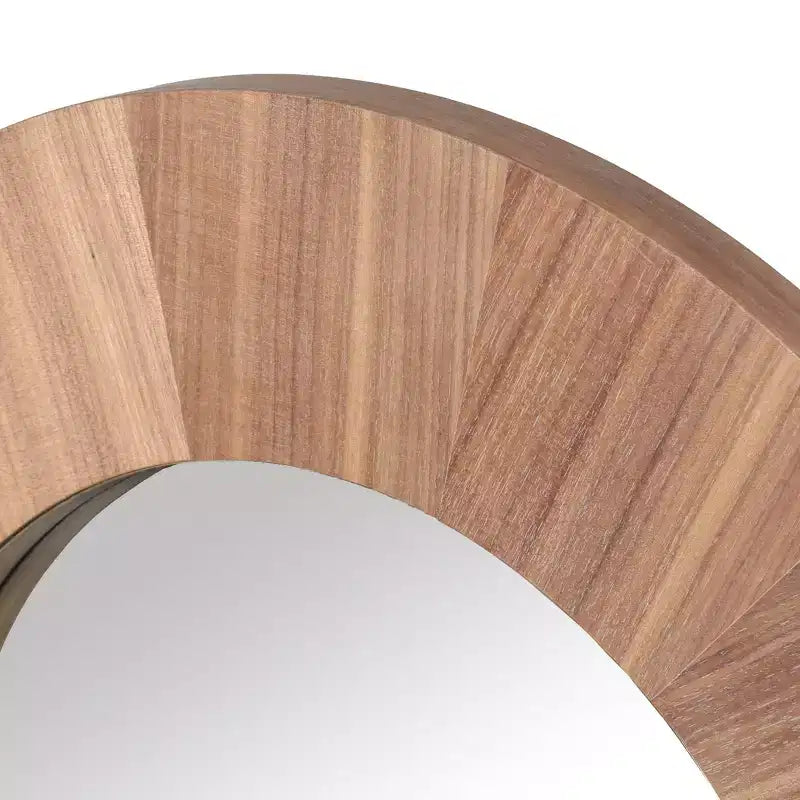 Netta Round Wood Mirror - CMI4002 - Safavieh Couture