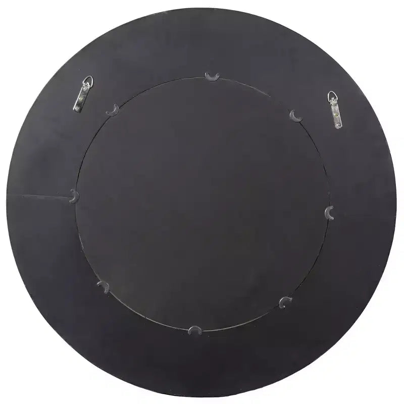 Netta Round Wood Mirror - CMI4002 - Safavieh Couture