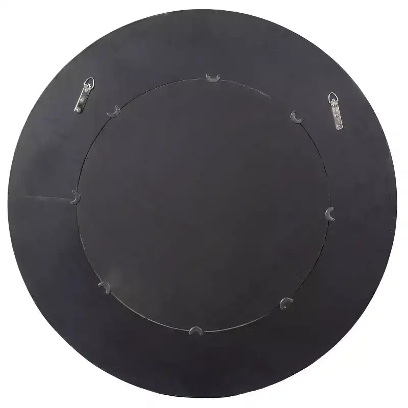 Netta Round Wood Mirror - CMI4002 - Safavieh Couture