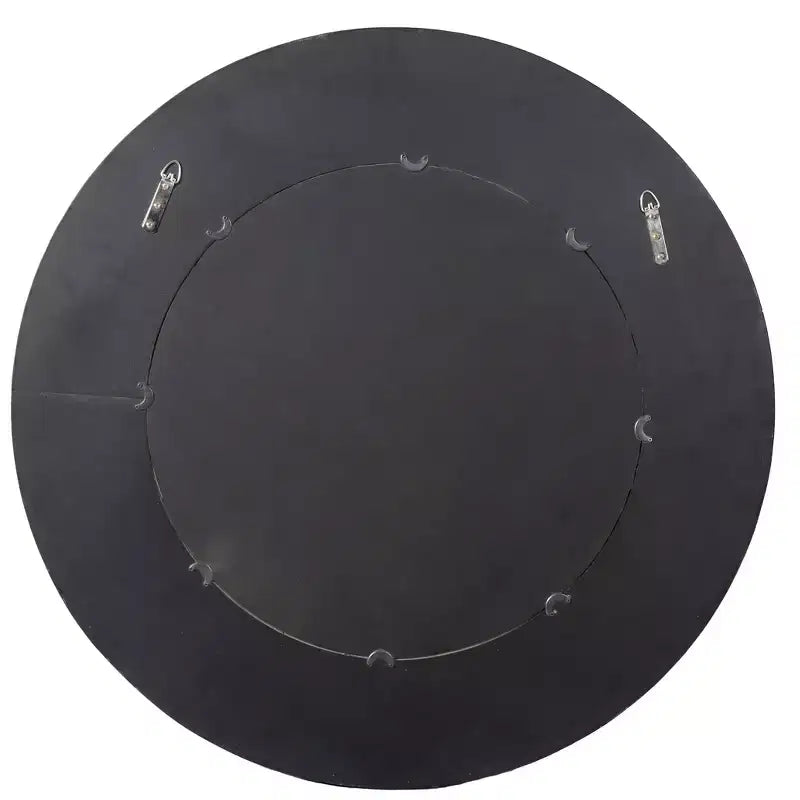 Netta Round Wood Mirror - CMI4002 - Safavieh Couture