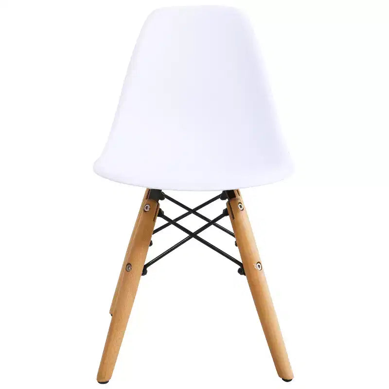 Costway Kids Table & 2 Chairs Set Solid Construction Mid-Century Dining Table Toddler