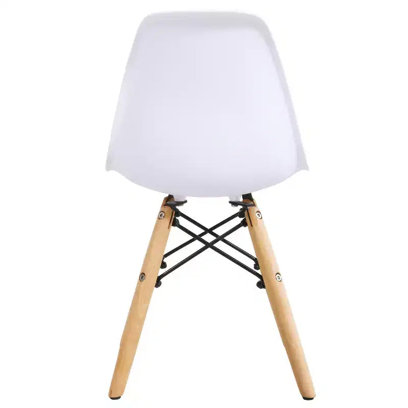 Costway Kids Table & 2 Chairs Set Solid Construction Mid-Century Dining Table Toddler