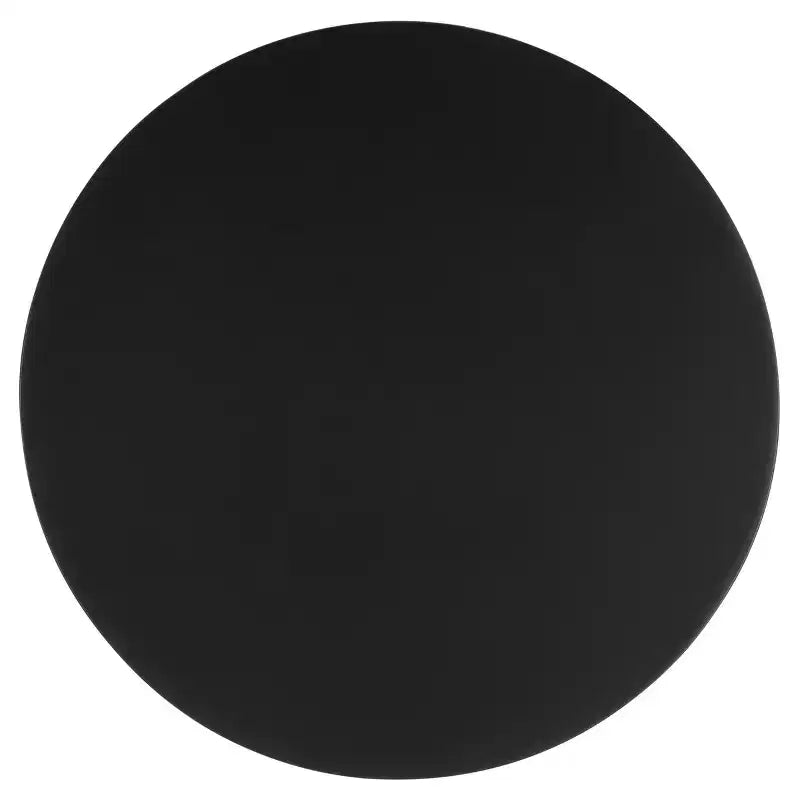 Bary Round 3 Leg Wood Accent Table - SFV7715 - Black - Safavieh Couture