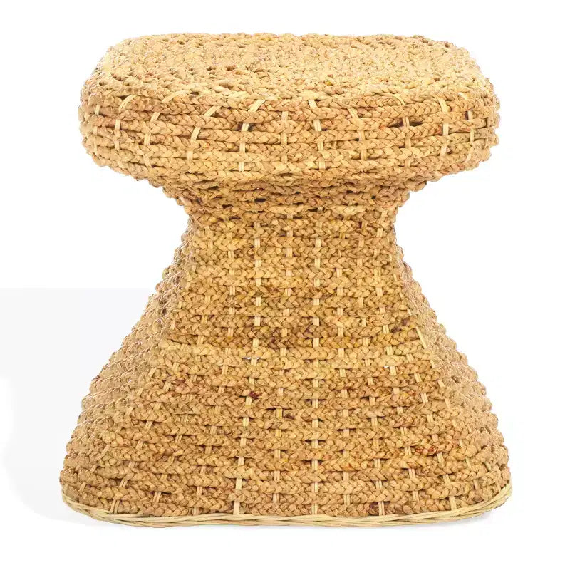 Caprianna Woven Waterhyacinth Accent Table - CWK2010 - Natural - Safavieh Couture