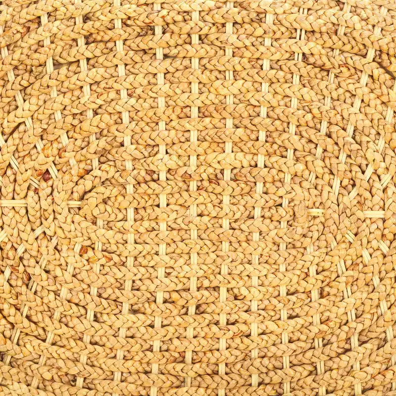 Caprianna Woven Waterhyacinth Accent Table - CWK2010 - Natural - Safavieh Couture