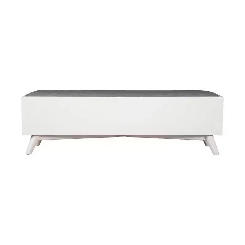 Flynn Bench, White