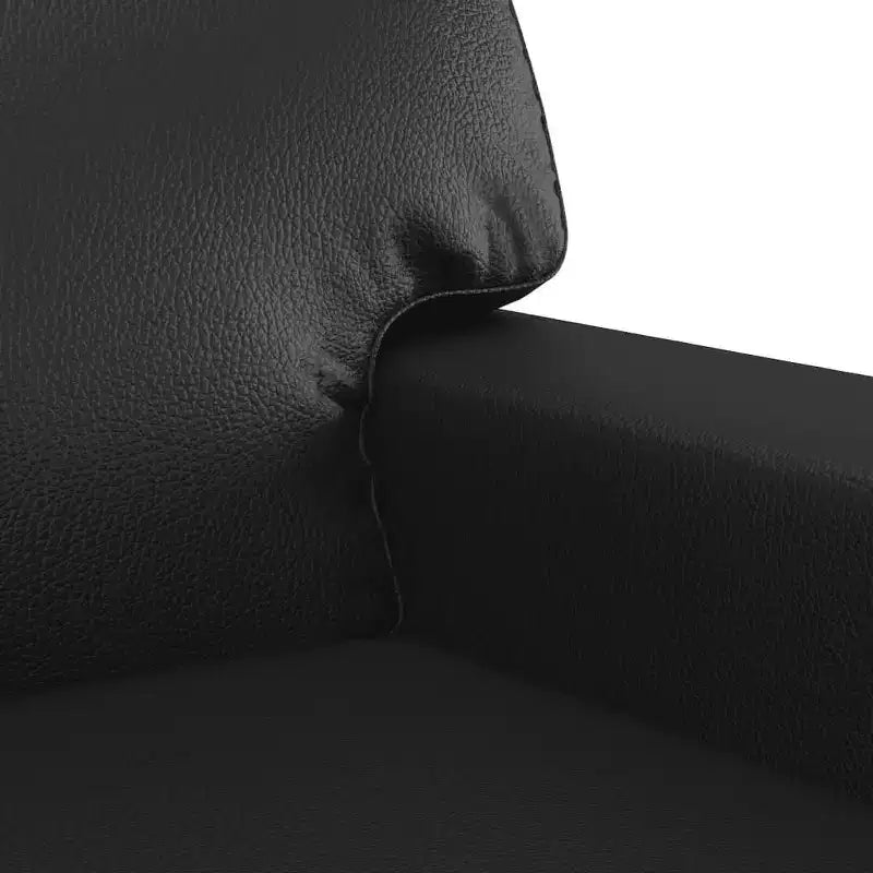 vidaXL Sofa Set Faux leather, metal, plywood 2-Seater Sofa Set