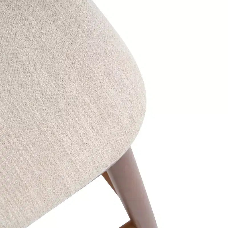 ModernLuxe Set of 2/4 Barstools, Mid-Century Spindle Back Counter Stools with Upholstered Seat, Modern Kitchen Island Stools