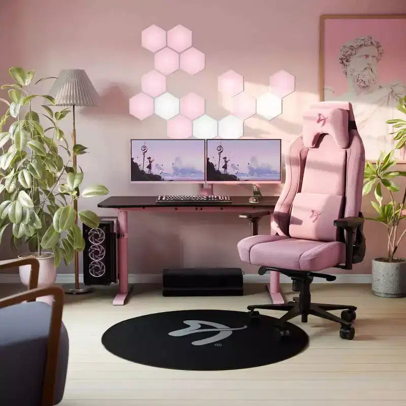 Arozzi Arena Compact Curved Gaming Desk