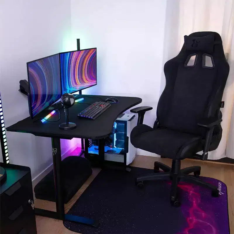 Arozzi Arena Compact Curved Gaming Desk