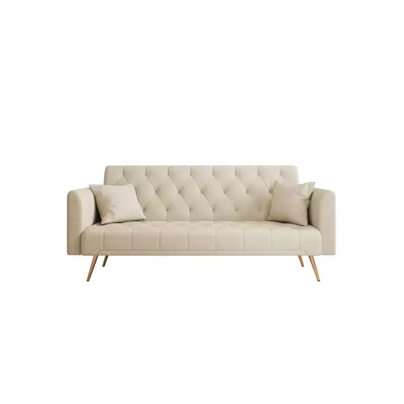 Divano a due posti convertibile 71, divano letto in velluto per soggiorno, camera da letto, ufficio - ModernLuxe