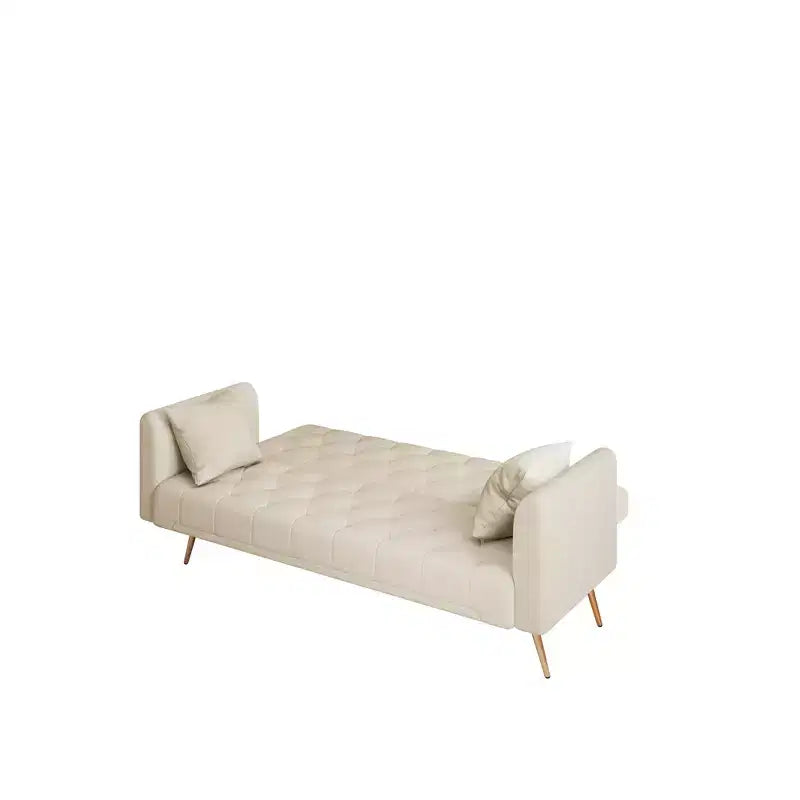 Divano a due posti convertibile 71, divano letto in velluto per soggiorno, camera da letto, ufficio - ModernLuxe