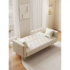 Divano a due posti convertibile 71, divano letto in velluto per soggiorno, camera da letto, ufficio - ModernLuxe