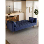 Divano a due posti convertibile 71, divano letto in velluto per soggiorno, camera da letto, ufficio - ModernLuxe