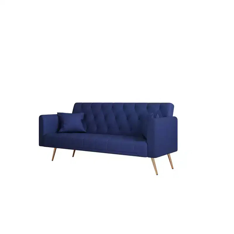 Divano a due posti convertibile 71, divano letto in velluto per soggiorno, camera da letto, ufficio - ModernLuxe