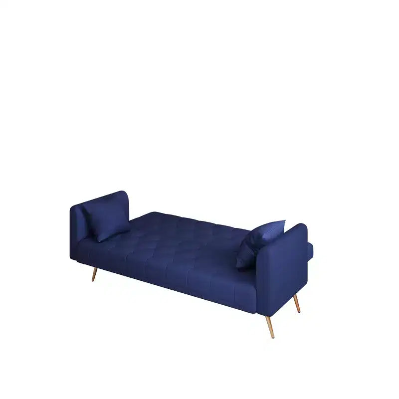 Divano a due posti convertibile 71, divano letto in velluto per soggiorno, camera da letto, ufficio - ModernLuxe