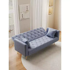 Divano a due posti convertibile 71, divano letto in velluto per soggiorno, camera da letto, ufficio - ModernLuxe