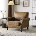 Karl Home | Poltrona singola classica color ruggine