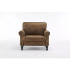 Karl Home | Poltrona singola classica color ruggine