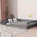 MAYEERTY Full Bed Frame Upholstered Linen Lumbar Support Noise-Free Design