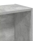 vidaXL Libreria Grigio Cemento in Legno Ingegnerizzato, Libreria Compatta