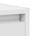 vidaXL Mobiletto bagno bianco Legno multistrato Mobiletto bagno medio