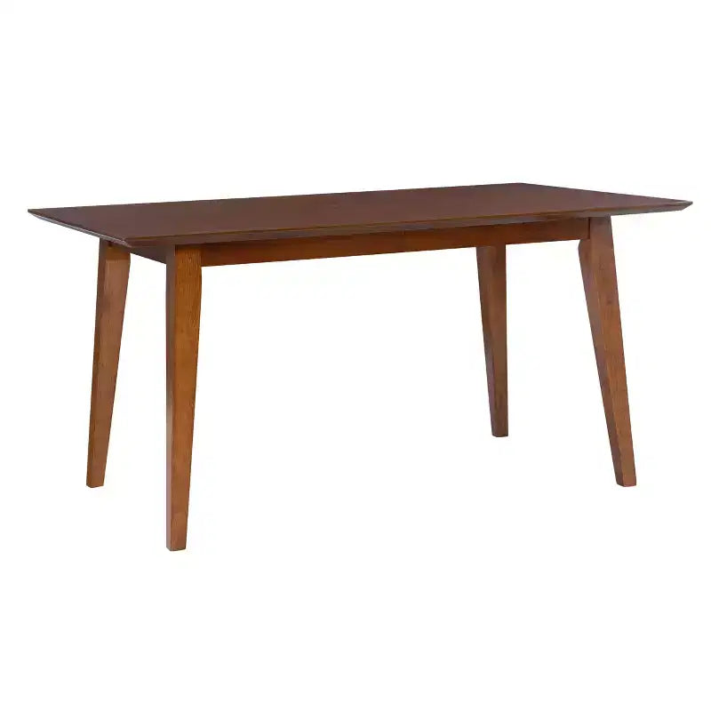 5pc Clara Dining Set with Rope Seat Chairs and Bench Brown - Powell