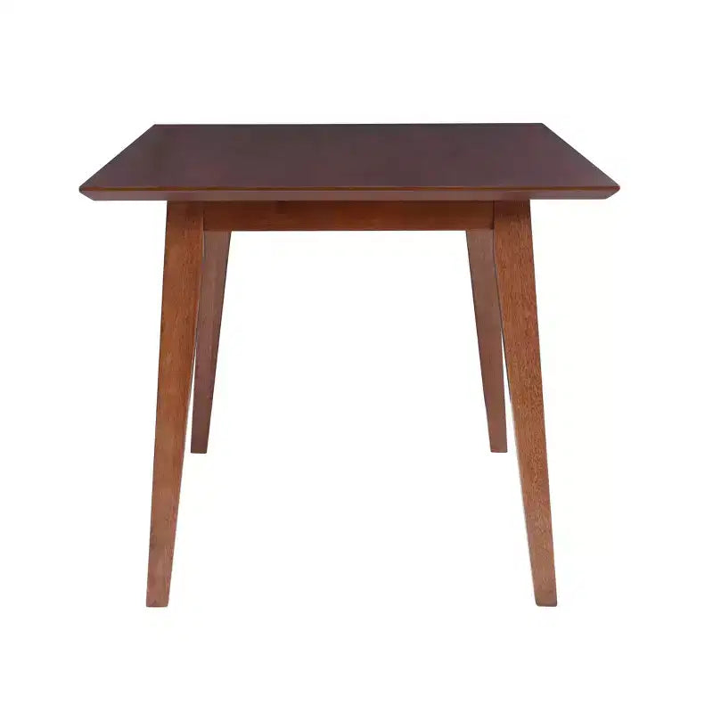 5pc Clara Dining Set with Rope Seat Chairs and Bench Brown - Powell
