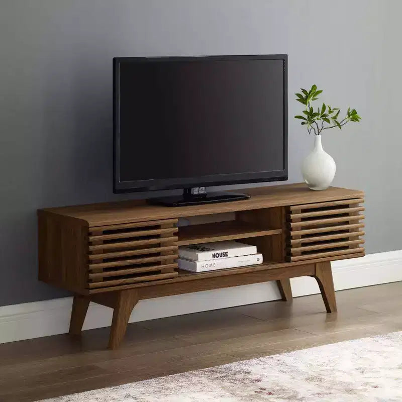 Modway Render Media Console TV Stand for TVs up to 50" Brown