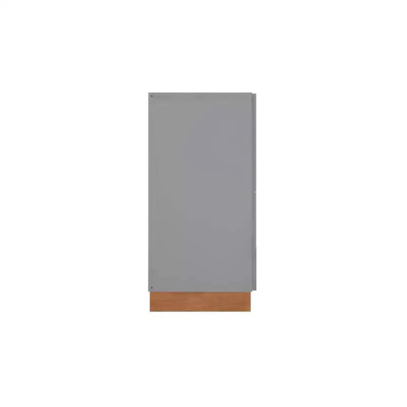 29.92" Cornelia Cabinet Gray/Natural - Manhattan Comfort: Multi-Use Stand & Bookcase