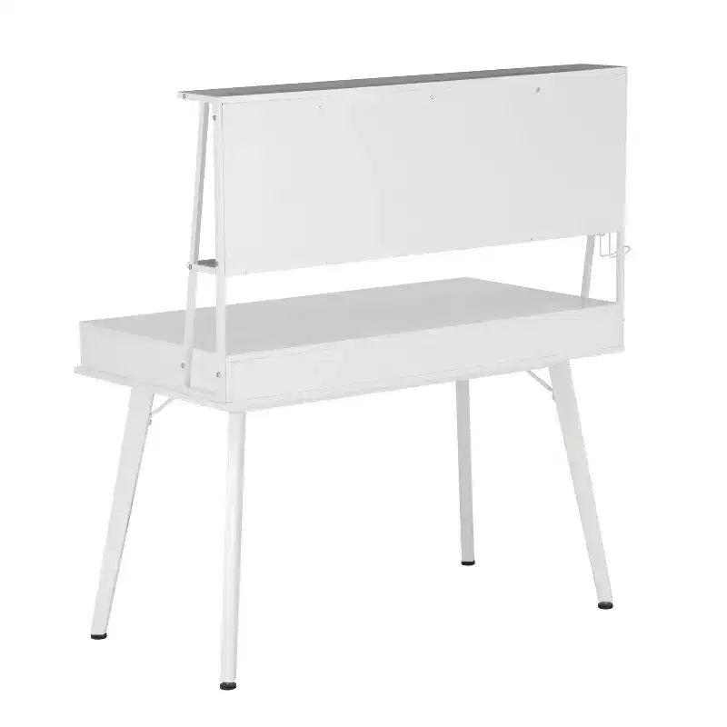 Computer Desk with Storage, Hutch & Magnetic Board - Techni Mobili