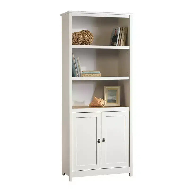Libreria da 71" Cottage Road con ante bianco tenue - Sauder