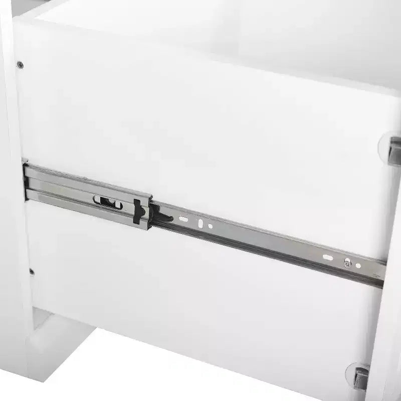 2pc Harper Entryway Pantry Closets White - Crosley: MDF Frame, Wood Veneer, 4 Doors, 2 Drawers, 6 Hooks, 74" Height