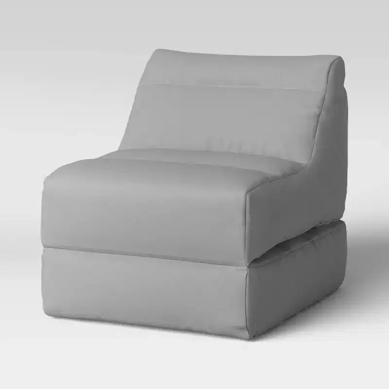 Fold-Out Dorm Lounge Seat Gray - Room Essentials™