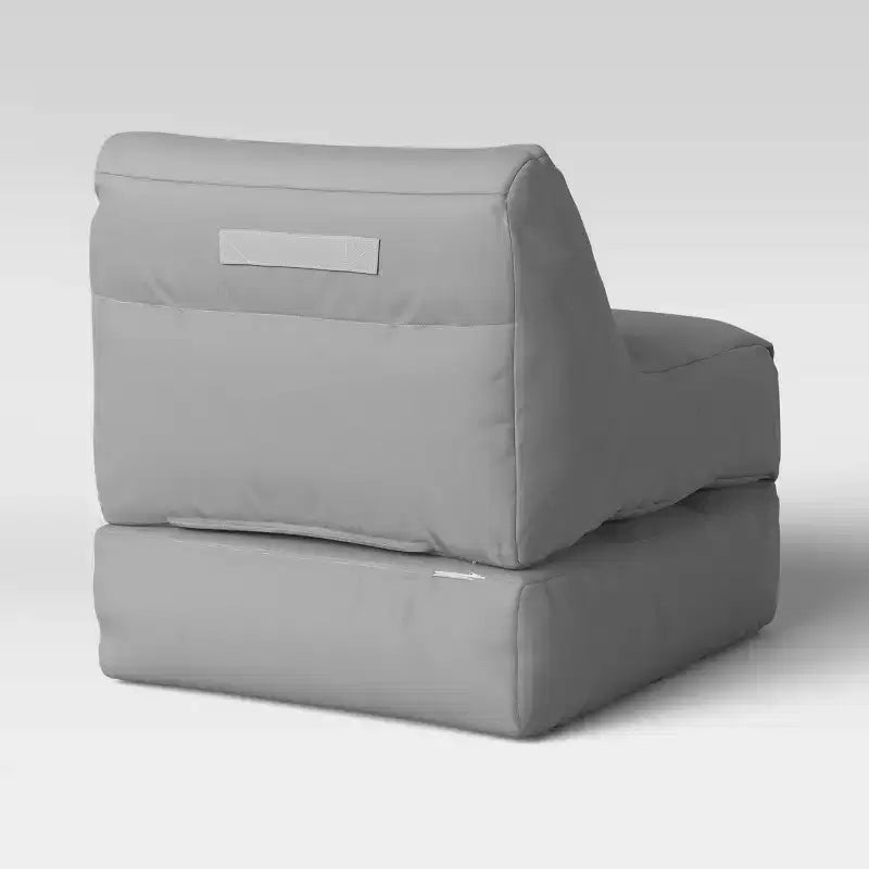 Fold-Out Dorm Lounge Seat Gray - Room Essentials™