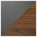 Sedia da ufficio Lombardi Mid-Century Modern con girello - LumiSource
