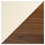 Sedia da ufficio Lombardi Mid-Century Modern con girello - LumiSource