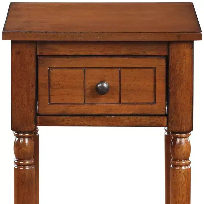 Tavolino d'appoggio Mia Petite con cassetto e ripiani Breighton Home Provencal Countryside