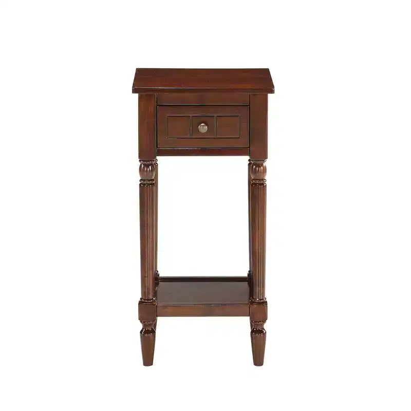 Tavolino d'appoggio Mia Petite con cassetto e ripiani Breighton Home Provencal Countryside