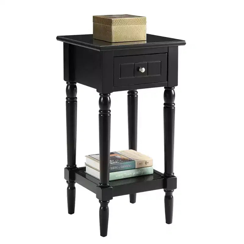 Tavolino d'appoggio Mia Petite con cassetto e ripiani Breighton Home Provencal Countryside