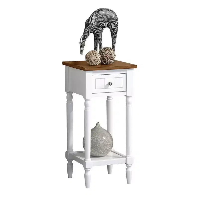 Tavolino d'appoggio Mia Petite con cassetto e ripiani Breighton Home Provencal Countryside