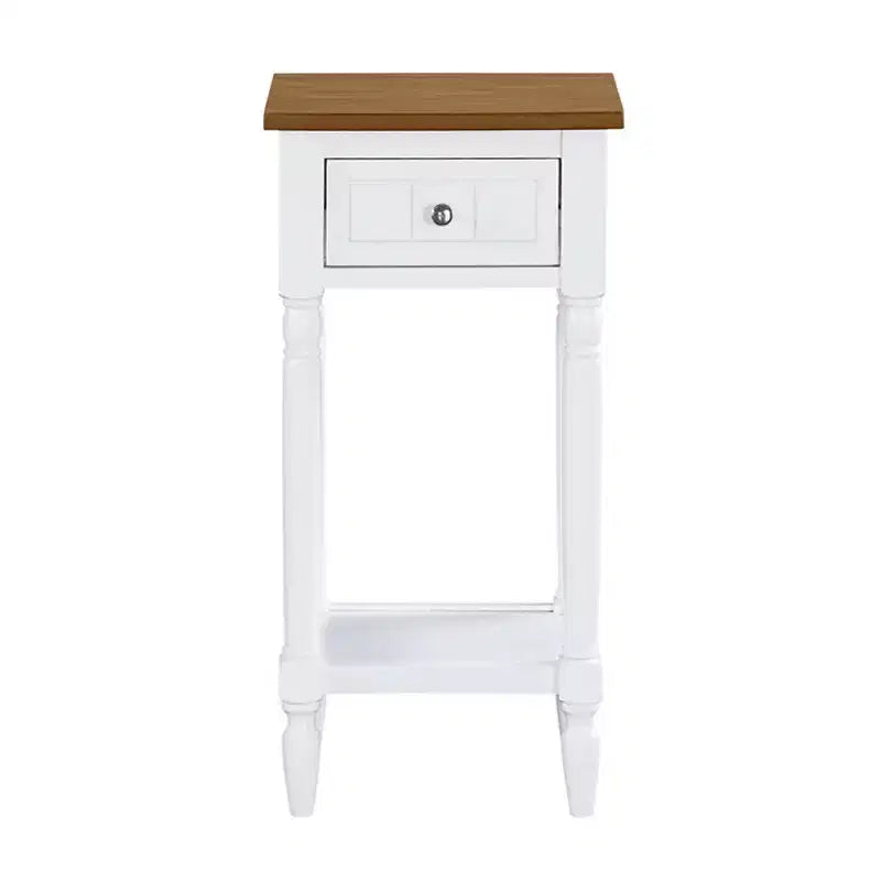 Tavolino d'appoggio Mia Petite con cassetto e ripiani Breighton Home Provencal Countryside