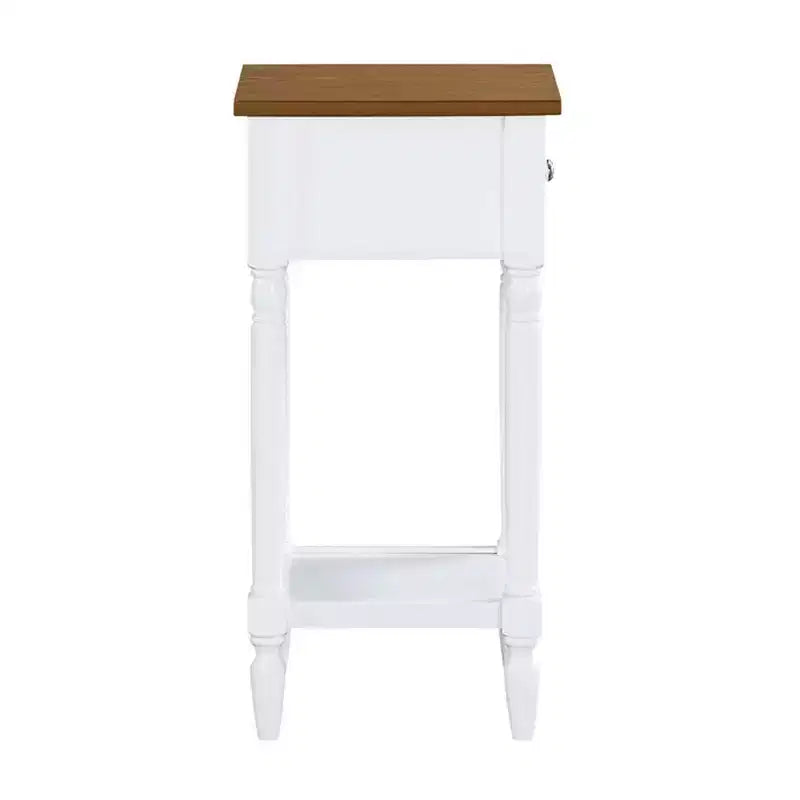 Tavolino d'appoggio Mia Petite con cassetto e ripiani Breighton Home Provencal Countryside
