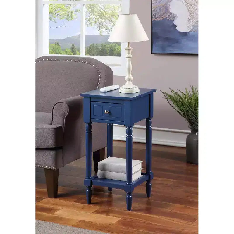 Tavolino d'appoggio Mia Petite con cassetto e ripiani Breighton Home Provencal Countryside