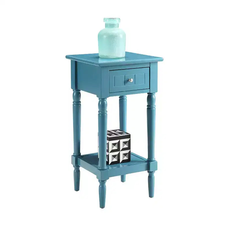 Tavolino d'appoggio Mia Petite con cassetto e ripiani Breighton Home Provencal Countryside