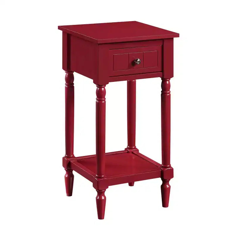Tavolino d'appoggio Mia Petite con cassetto e ripiani Breighton Home Provencal Countryside