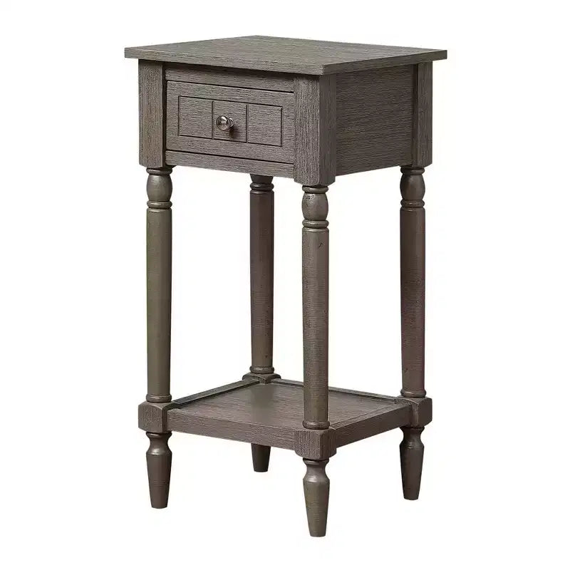 Tavolino d'appoggio Mia Petite con cassetto e ripiani Breighton Home Provencal Countryside