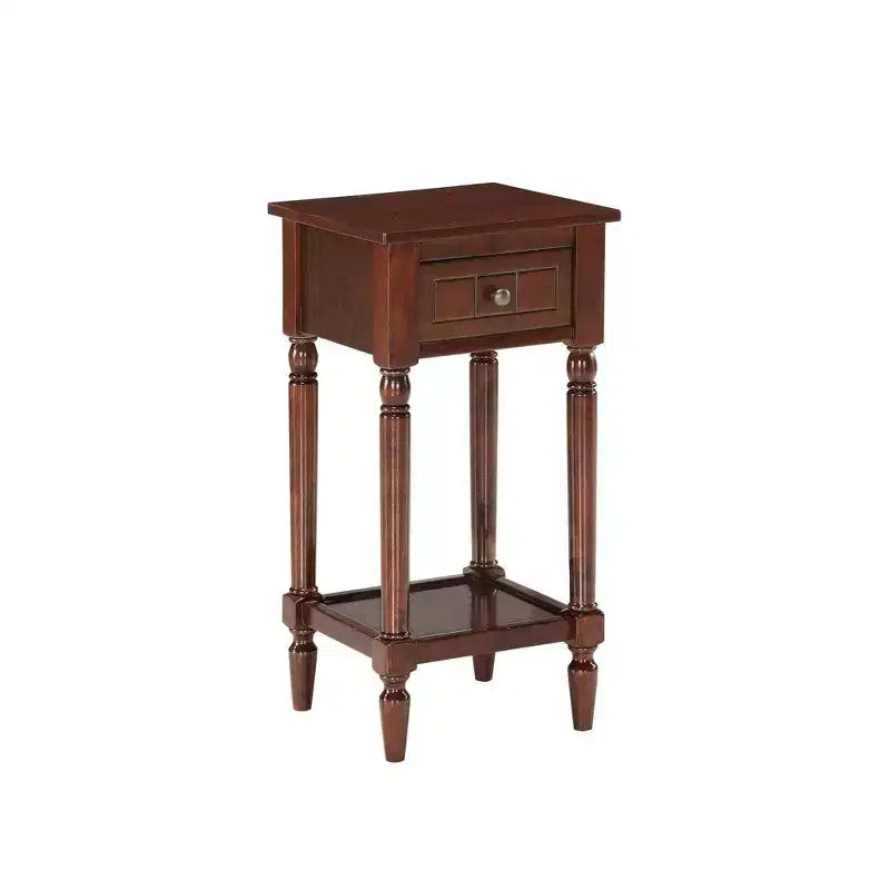 Tavolino d'appoggio Mia Petite con cassetto e ripiani Breighton Home Provencal Countryside