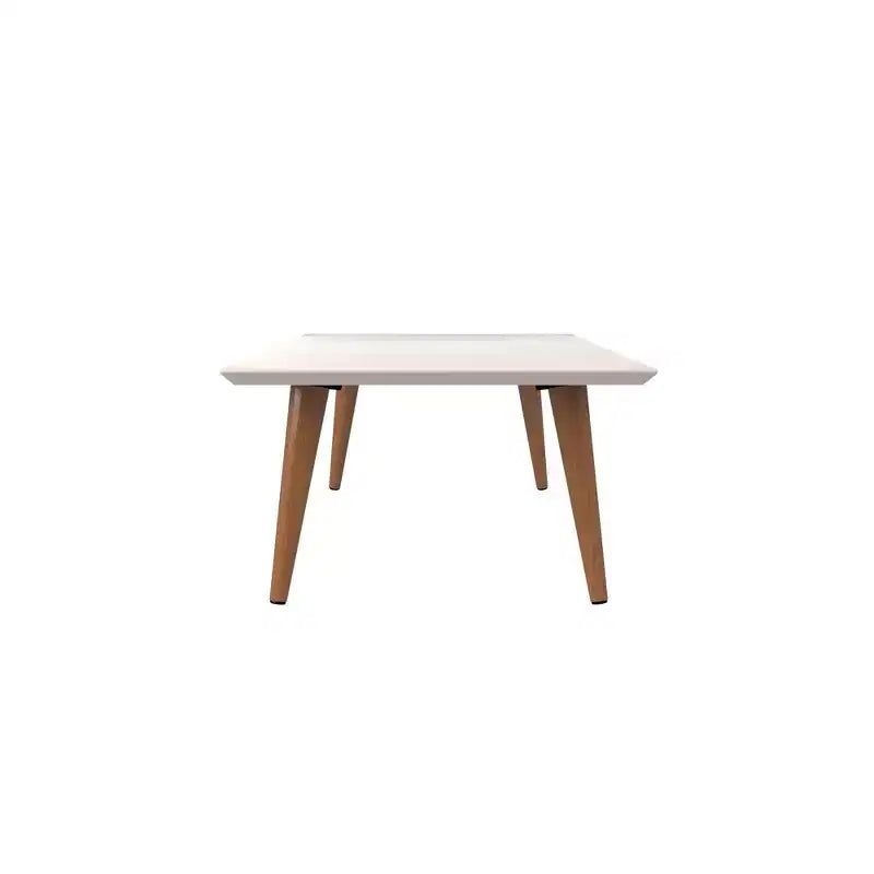 11.81 Utopia High Rectangle Coffee Table with Splayed Legs - Manhattan Comfort