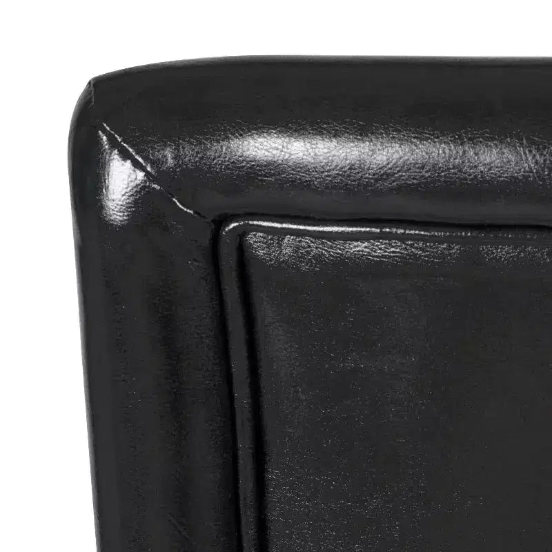 24 Faux Leather Luxury Counter Height Barstool - HomePop
